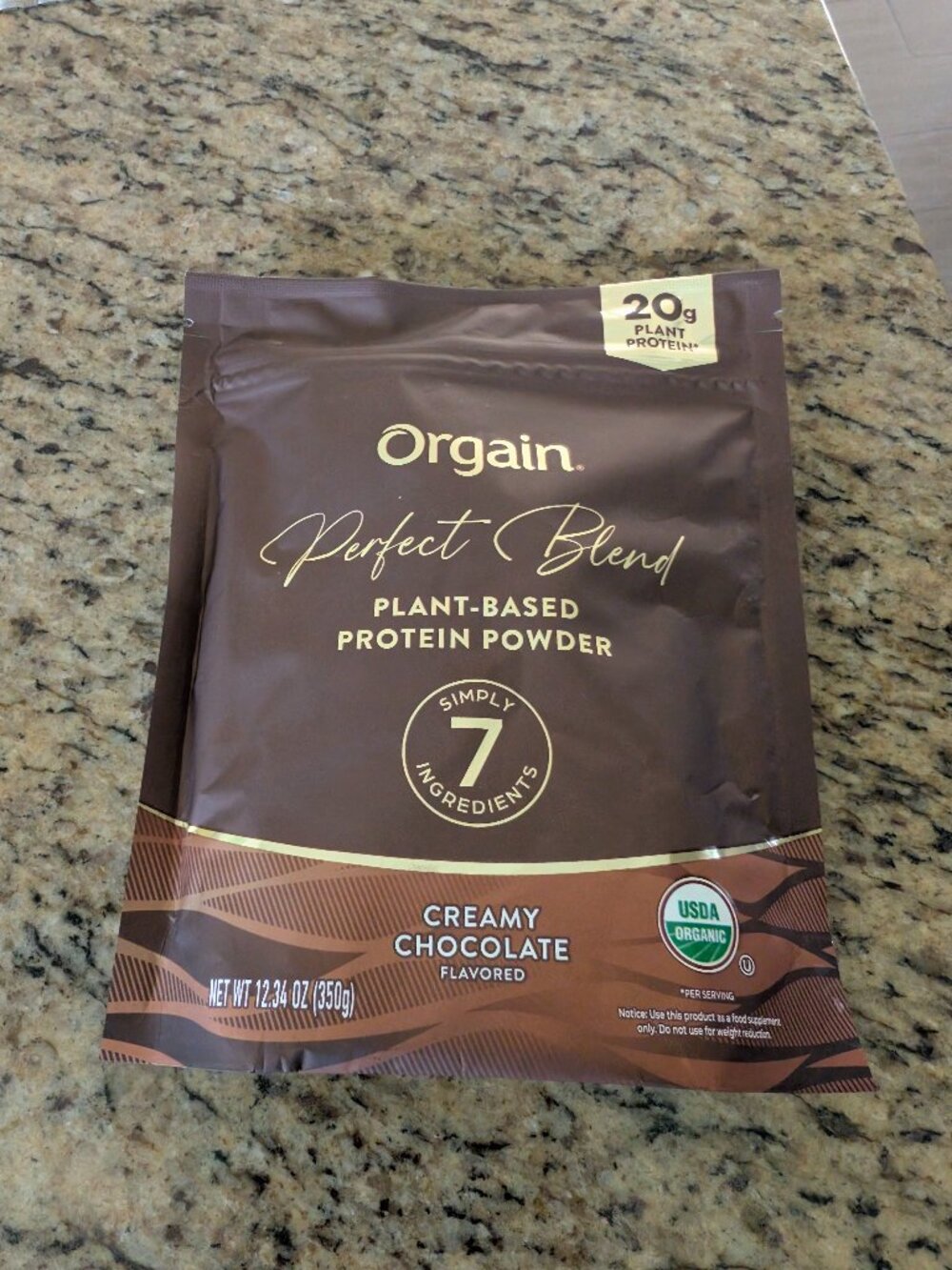 Orgain Perfect Blend Plant-Based Protein Powder - Chocolate Flavored